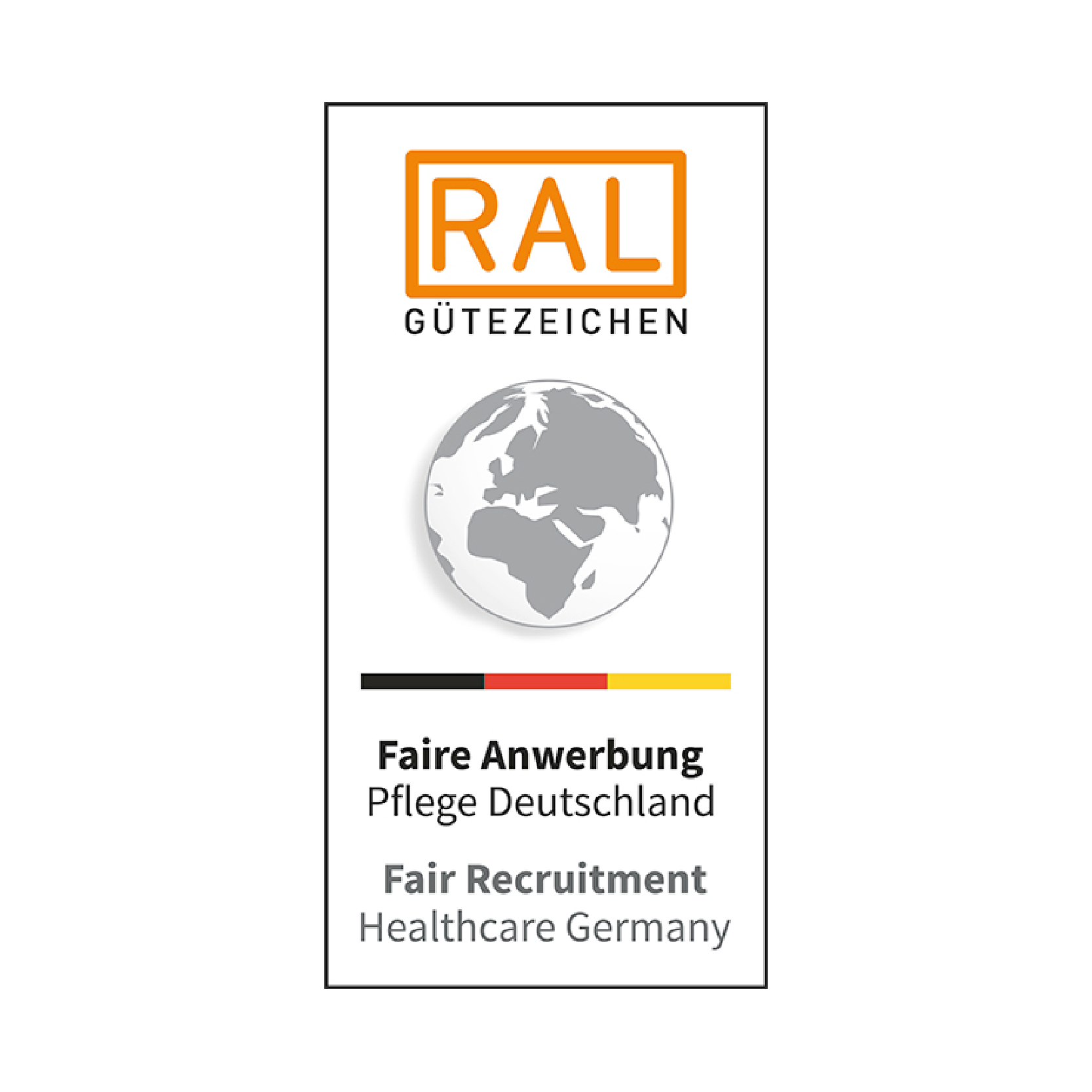 RAL Gütezeichen für die faire Anwerbung in der deutschen Pflegebranche
